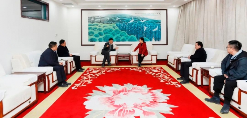 發(fā)揮產(chǎn)業(yè)優(yōu)勢 助力鄉(xiāng)村振興 | 民權縣委副書記、縣長王靜嫻會見關曉彥董事長一行